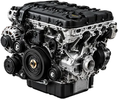 Bloc moteur de voiture